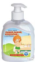 "Эффект" Жидкое крем-мыло с дозатором "Рыжий, рыжий, конопатый..." (300мл)