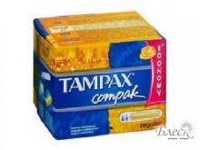 Tampax Compak Регуляр, 2 капли (8шт)