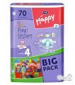 Happy MAXI MEGA Подгузники детские "4"(8-18кг)(70шт)