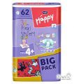 Happy MAXI Plus MEGA Подгузники детские "4+"(9-20кг)(62шт)