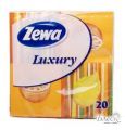 Zewa Столовые декорированные салфетки Set Luxury Фрукты 3 слоя (20шт)
