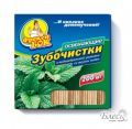 Фрекен Бок Зубочистки в индивидуальной упаковке со вкусом мяты (200шт)