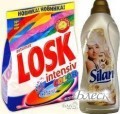 Losk Стир.порошок автомат Intensive Color (3кг) + Silan Королевская Жемчужина (900мл) в подарок АКЦИЯ