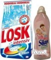 Losk Стир.порошок автомат Intensive Зимняя свежесть (3кг) + Silan Сенситив Экстракт розы и шелка (1л) в подарок АКЦИЯ