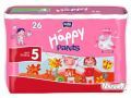 Happy JUNIOR Подгузники-трусики для девочек "5" (12-20кг)(26шт)