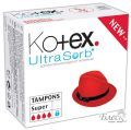 Kotex тампоны Super, 4 капли (24шт)